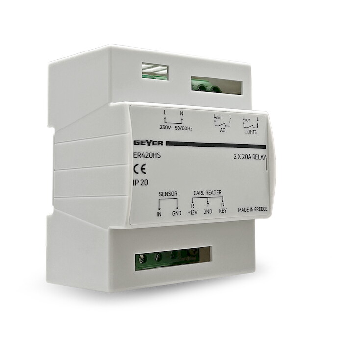 Ρελέ ξενοδοχείων ελέγχου φωτισμού και κλιματισμού 220-240V